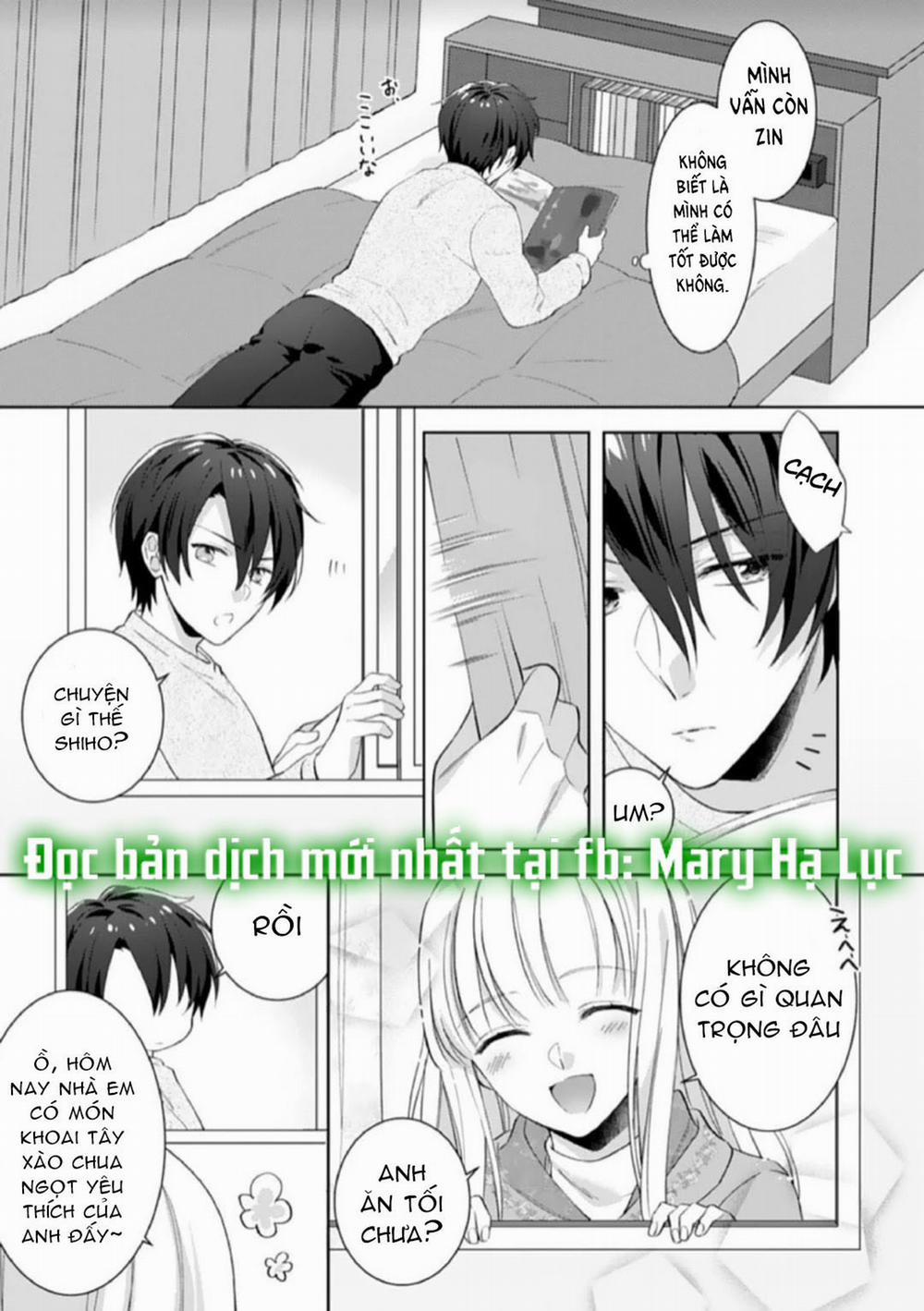(18+)Ecchi Bị Cấm Cho Đến Khi Kết Hôn!? Câu Chuyện Về Hai Người Và Đêm Đầu Tiên Mong Đợi 4.2 trang 0