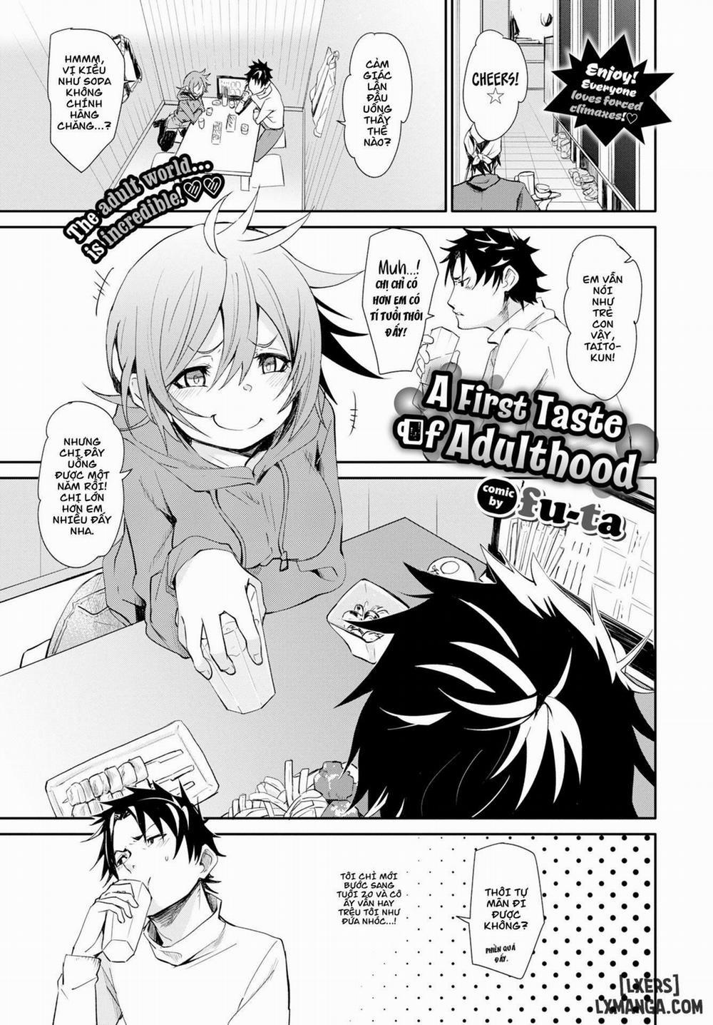 A First Taste of Adulthood Oneshot trang 0