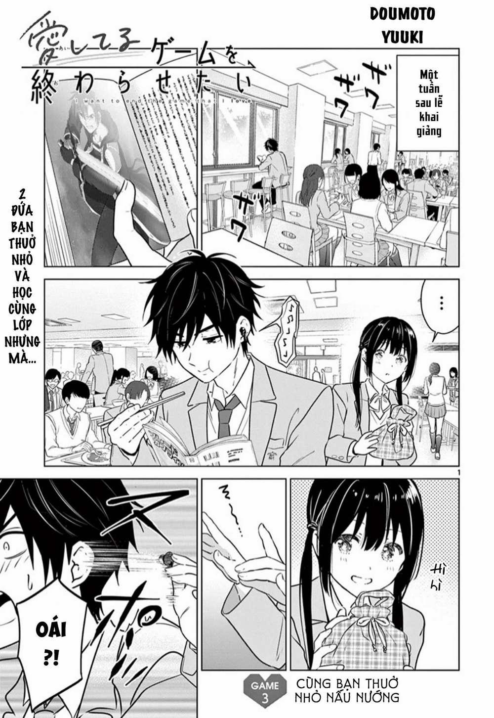 Aishiteru Game Wo Owarasetai 3 trang 1