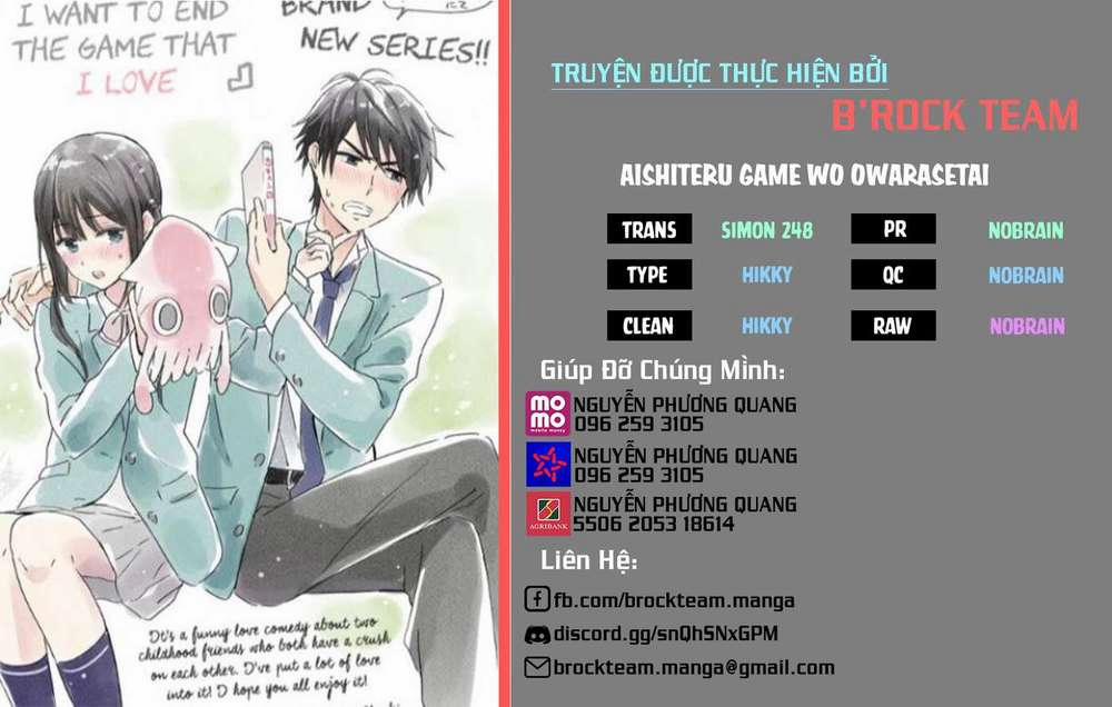 Aishiteru Game Wo Owarasetai 4 trang 0