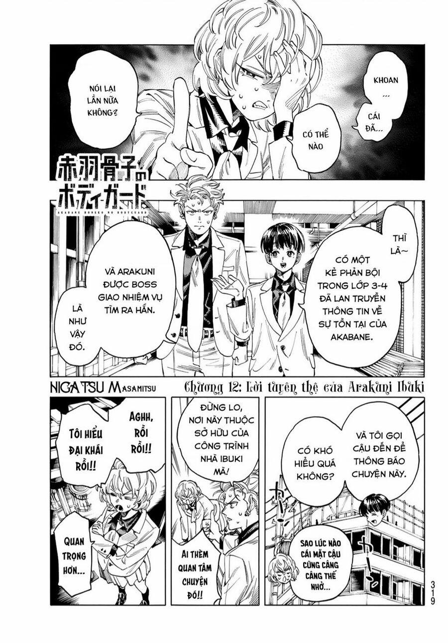Akabane Honeko No Bodyguard 12 trang 0