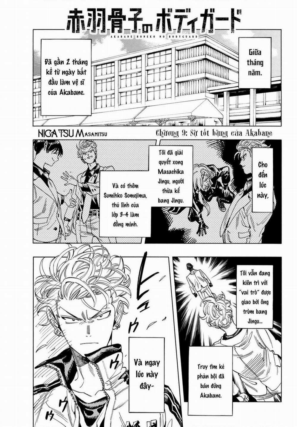 Akabane Honeko No Bodyguard 9 trang 0