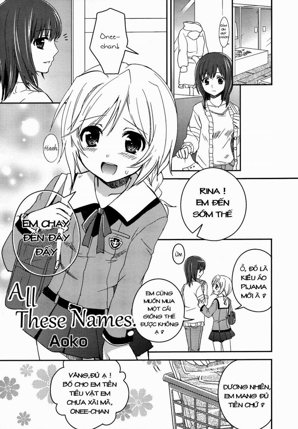 All These Names Oneshot trang 1