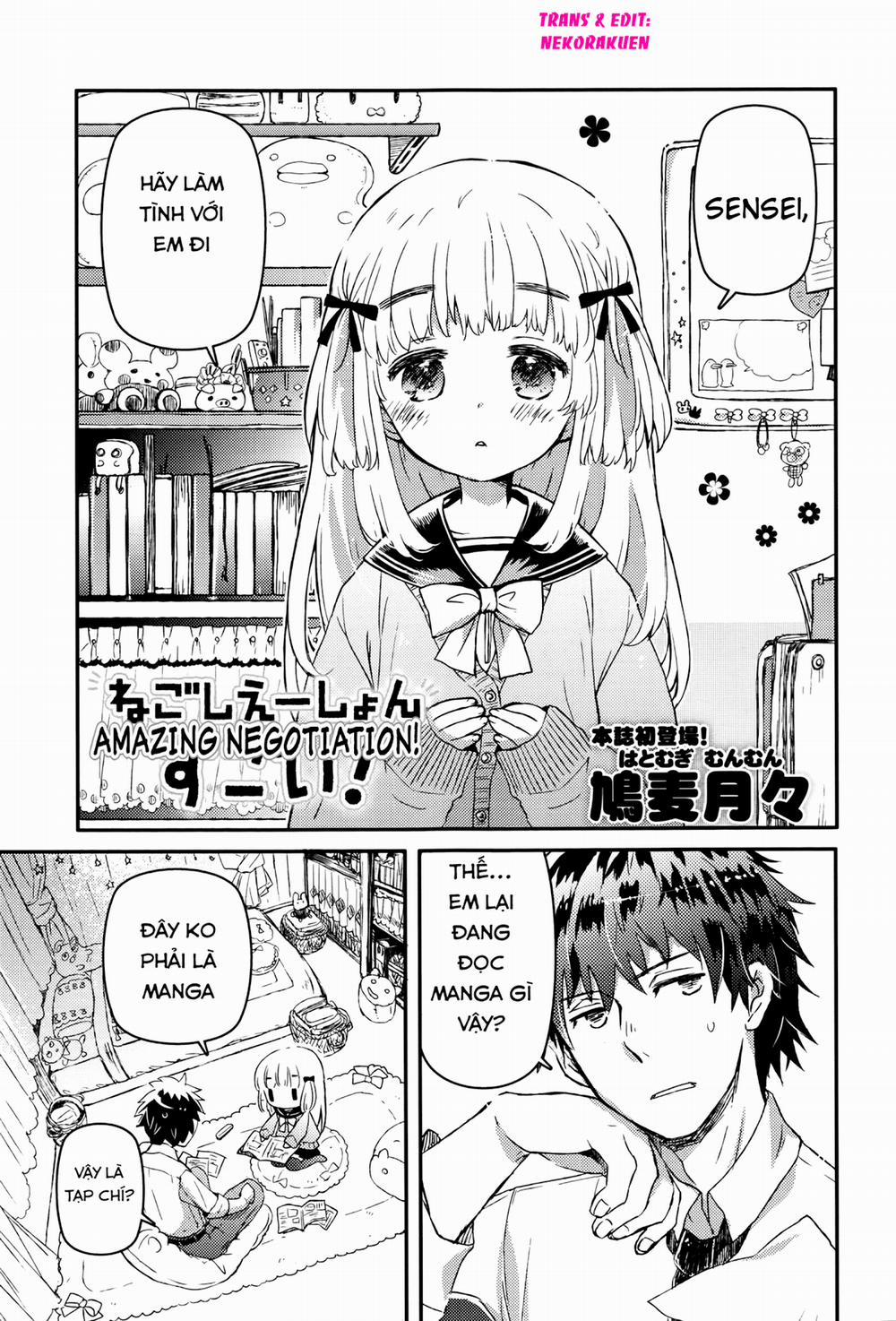 Amazing Negotiation Oneshot trang 0