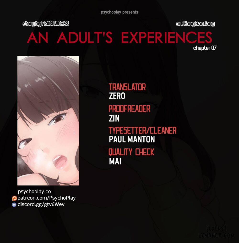 An Adult's Experiences 13 trang 0
