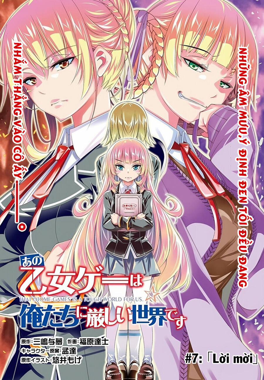 Ano Otome Game Wa Oretachi Ni Kibishii Sekai Desu 7 trang 1