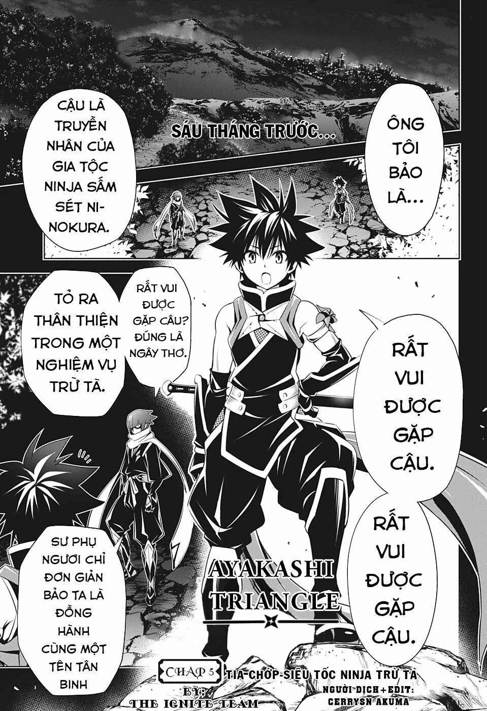Ayakashi Triangle 5 trang 1