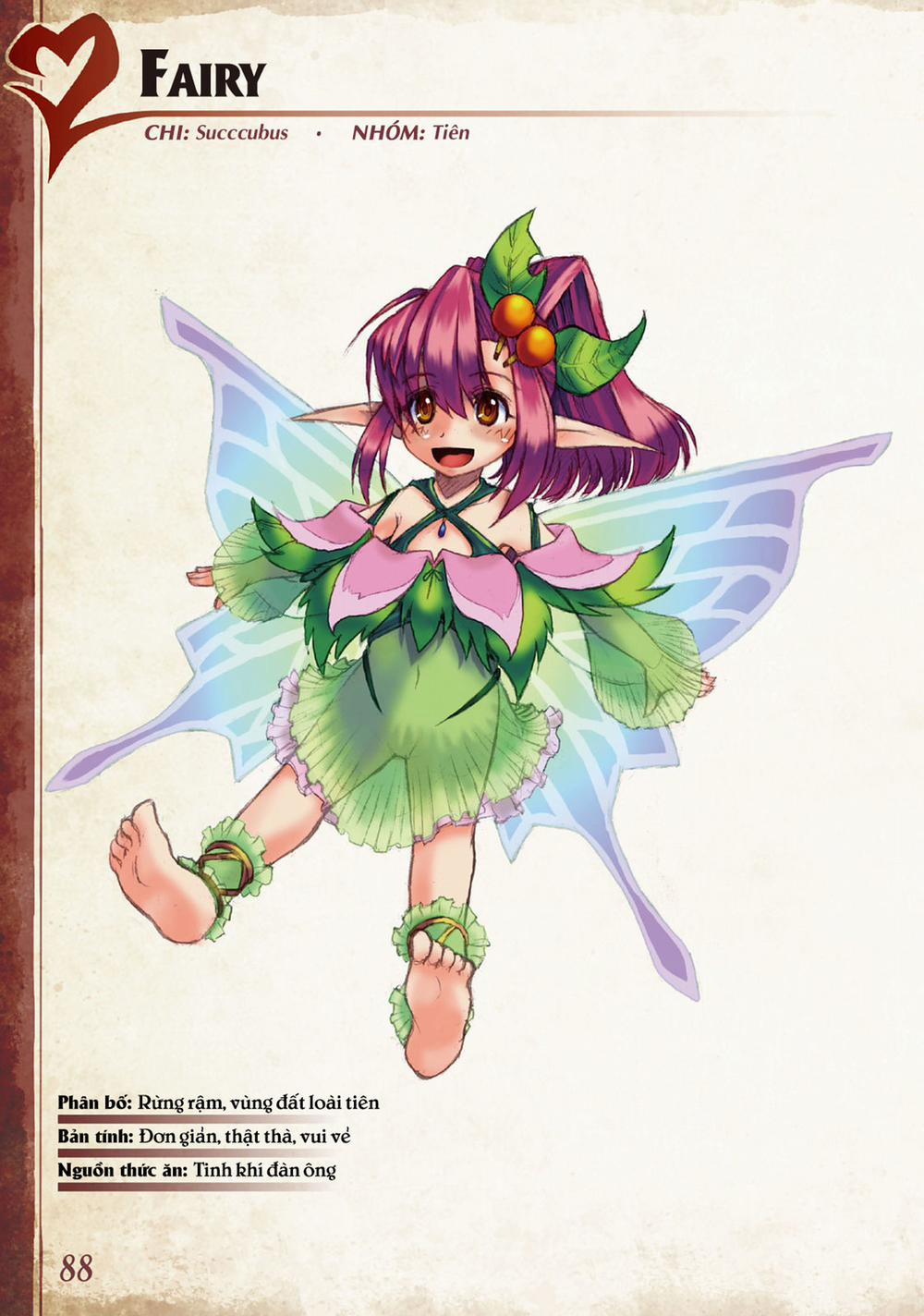 Bách khoa toàn thư Monster Girl 038: Fairy trang 0