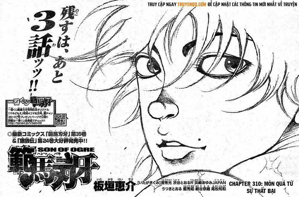 Baki - Son Of Ogre 310 trang 1