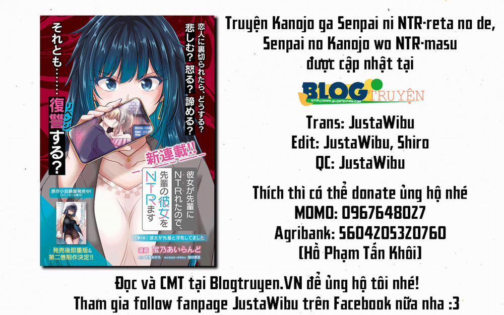 Bạn Gái Tôi Bị Ntr Bởi Senpai Của Tôi, Nên Tôi Ntr Bạn Gái Của Tên Senpai Ấy 2.1 trang 1