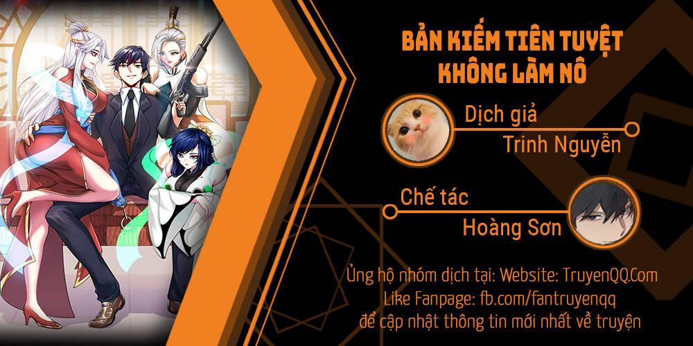 Bản Kiếm Tiên Tuyệt Không Làm Nô 1 trang 0