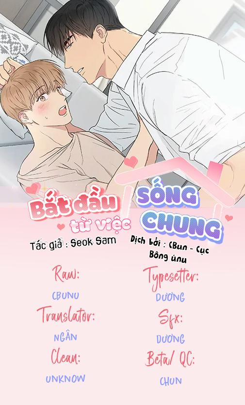Bắt Đầu Từ Việc Sống Chung 14 trang 1