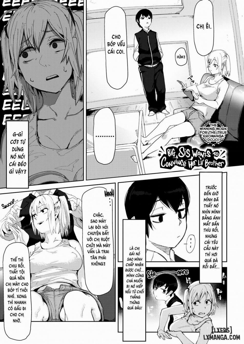 Big Sis Wants to Convince Her Lil' Brother Oneshot trang 0