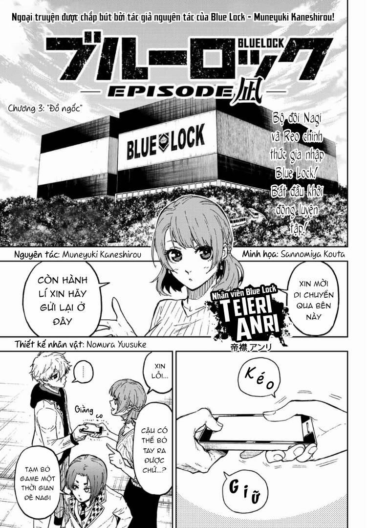 Blue Lock: Ngoại Truyện Về Thiên Tài Nagi Seishiro 3 trang 1