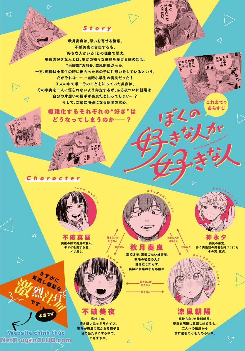 Boku No Suki Na Hito Ga Suki Na Hito 12 trang 1