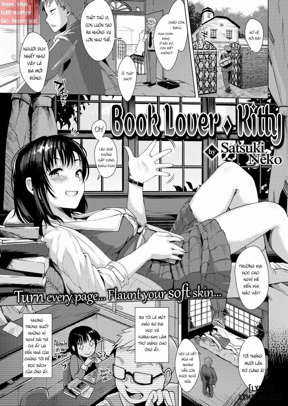 Book-Lover Kitty Oneshot trang 0