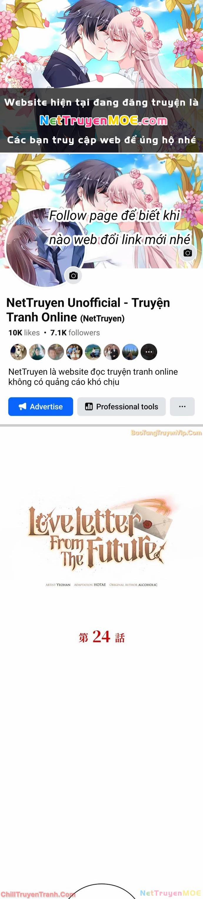 Bức Thư Tình Đến Từ Tương Lai 24 trang 1