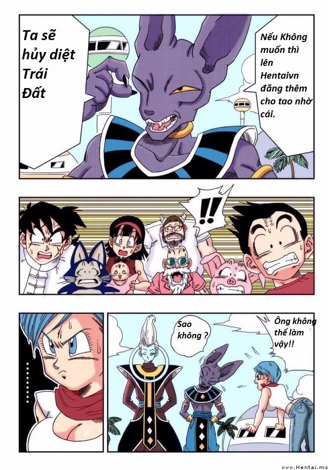 Bulma X Beerus (Dragon Ball) Oneshot [Full Color] trang 1