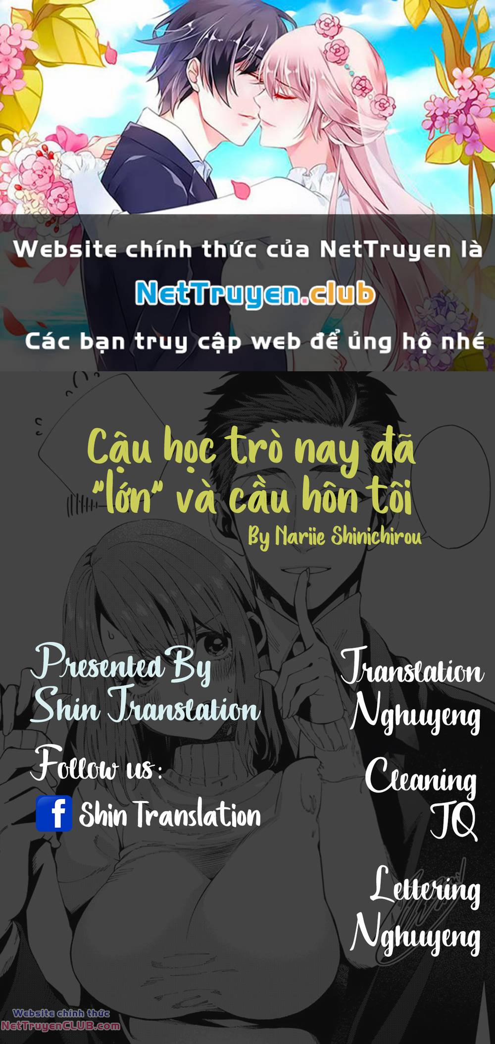 Cậu Học Trò Nay Đã “Lớn” Và Cầu Hôn Tôi 10 trang 0