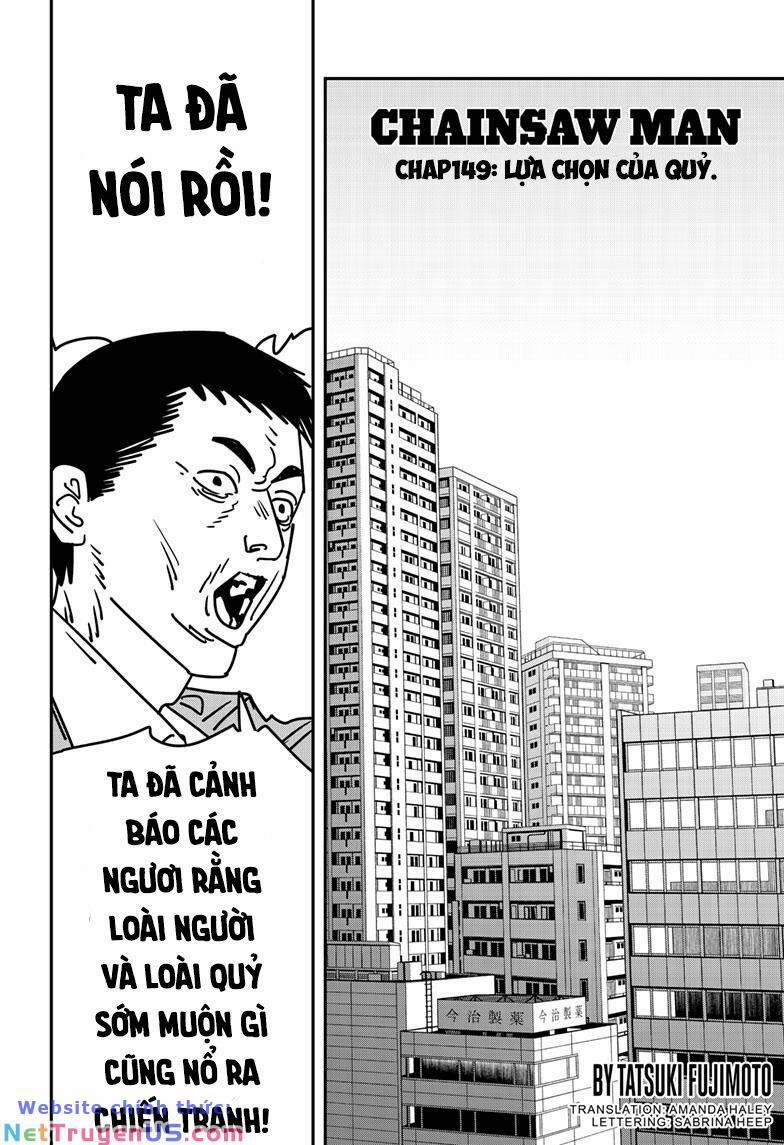 Chainsaw Man - Thợ Săn Quỷ 149 trang 1