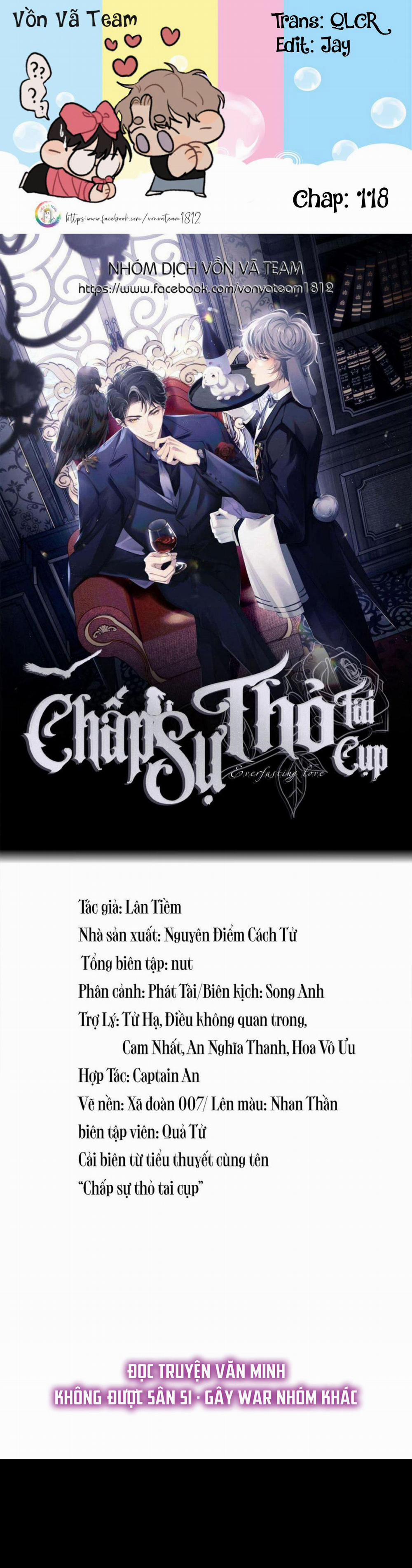 Chấp Sự Thỏ Tai Cụp 118 trang 0