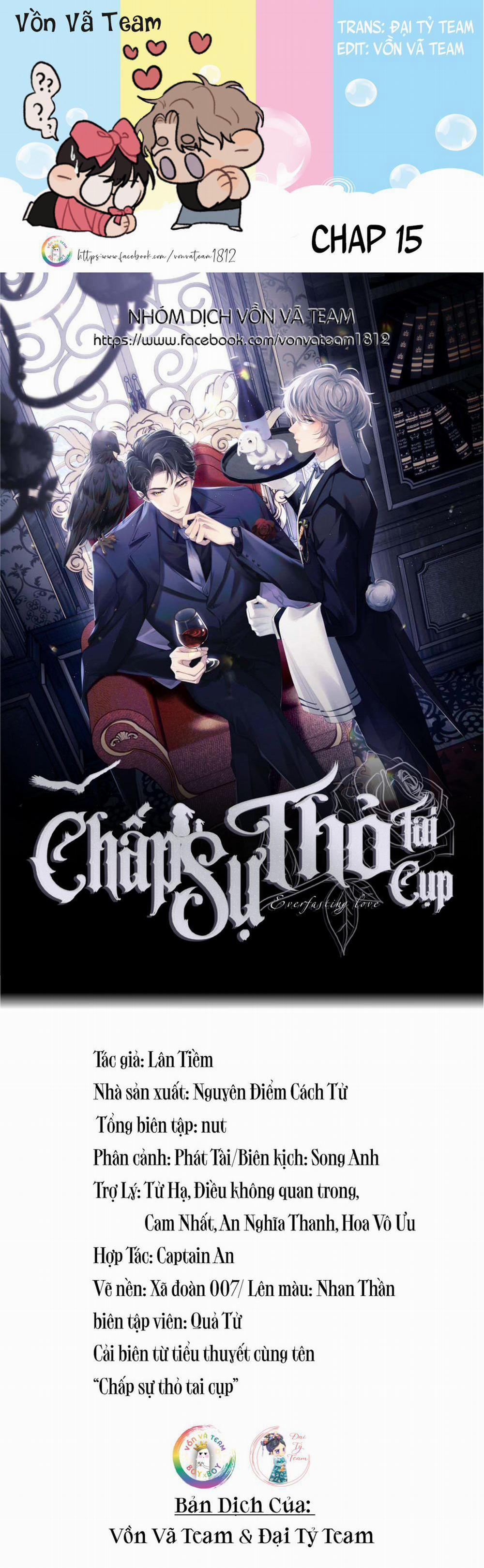 Chấp Sự Thỏ Tai Cụp 15 vonvateam1812 trang 0