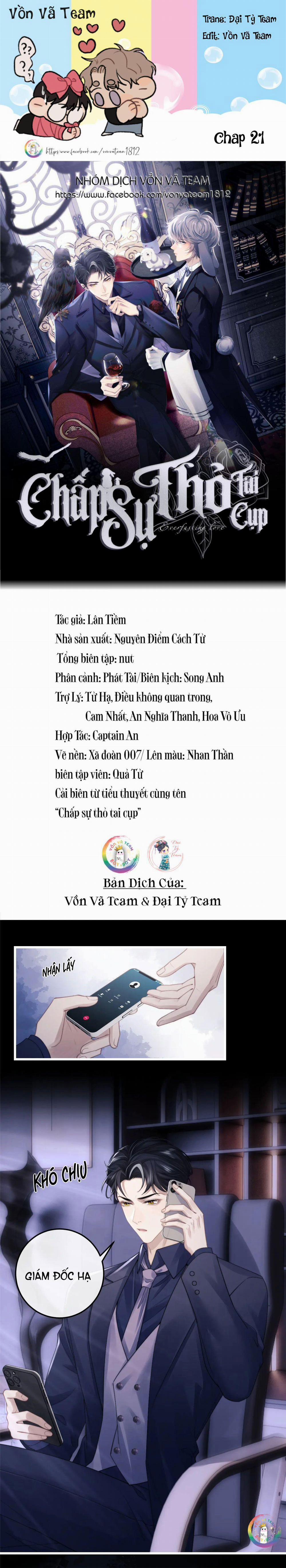 Chấp Sự Thỏ Tai Cụp 21 trang 0