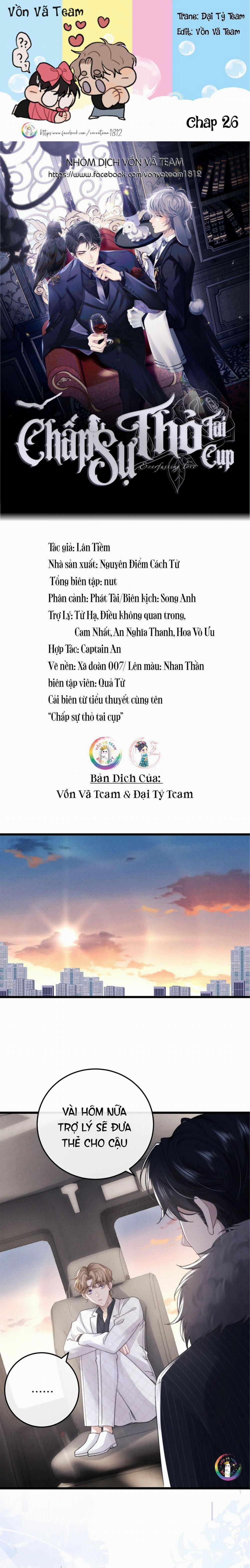 Chấp Sự Thỏ Tai Cụp 26 trang 0