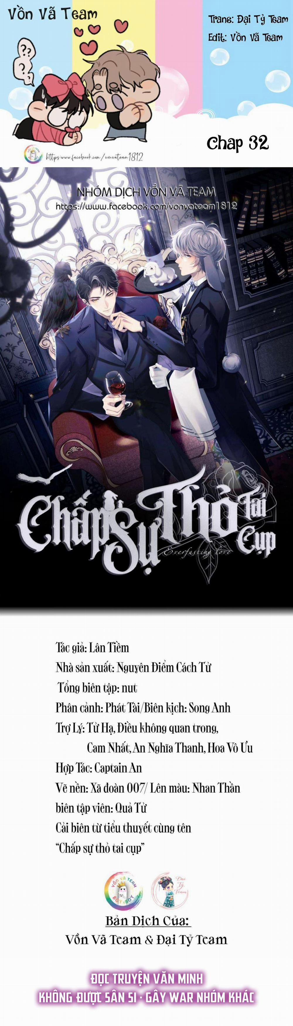 Chấp Sự Thỏ Tai Cụp 32 trang 0