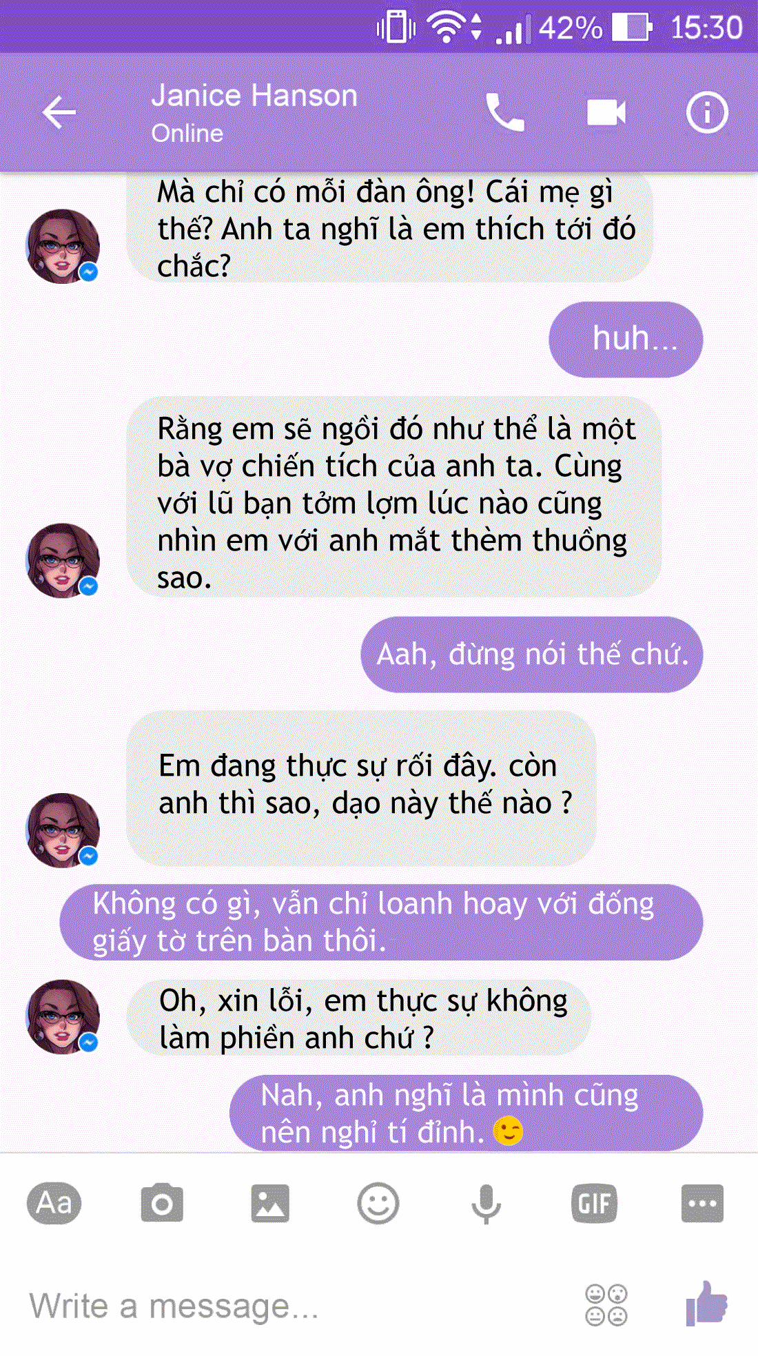 Chat S.e.x Cùng Janice 1 trang 1