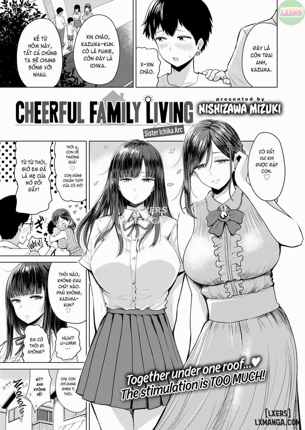 Cheerful Family Living 1 trang 0