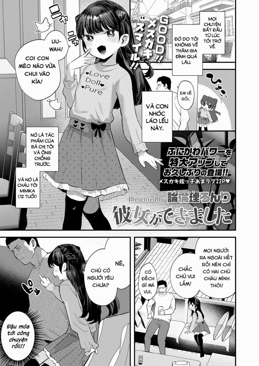 Chém gió có bạn gái, tôi vô tình húp cháu mình. Oneshot trang 0