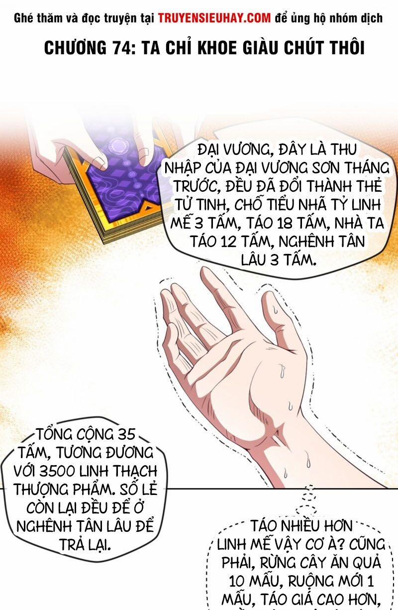 Chiếm Cái Đỉnh Núi Làm Đại Vương 74 trang 1