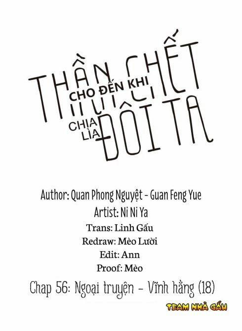 Cho Đến Khi Thần Chết Chia Lìa Đôi Ta 56 trang 0