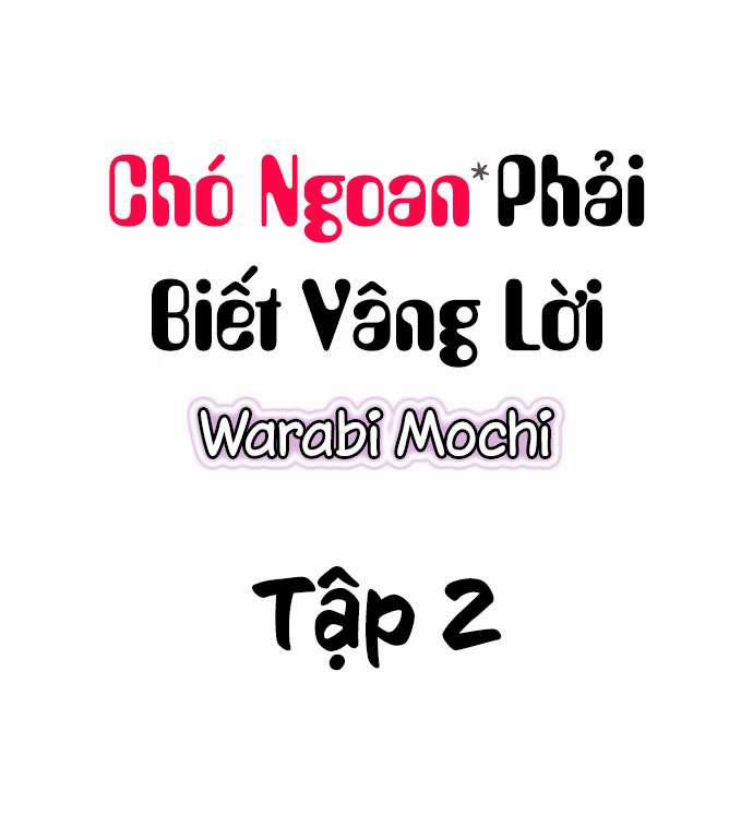 Chó Ngoan Phải Biết Nghe Lời 2 trang 1