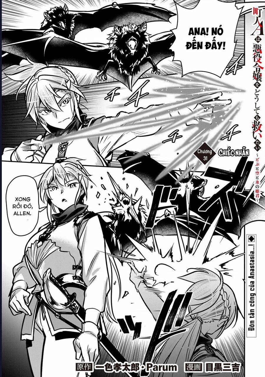 Chounin A Wa Akuyaku Reijou Wo Doushite Mo Sukuitai 31 trang 1