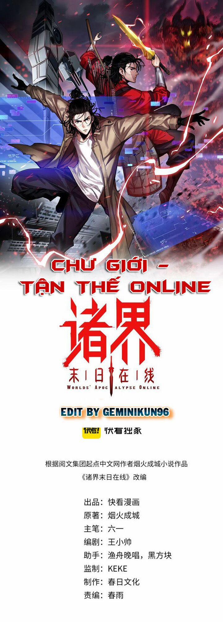Chư Giới Mạt Nhân Tại Tuyến 61 trang 0