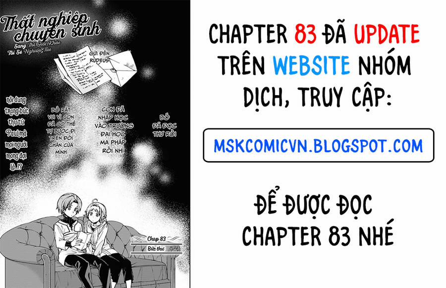 Chuyển Sinh Không Nghề Nghiệp: Tôi Sẽ Cố Gắng Hết Sức Nếu Tôi Đến Thế Giới Khác 82.5 trang 1