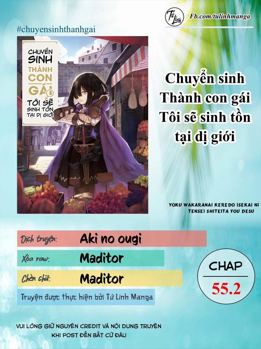 Chuyển Sinh Thành Con Gái, Tôi Sẽ Sinh Tồn Tại Dị Giới 55.2 trang 1