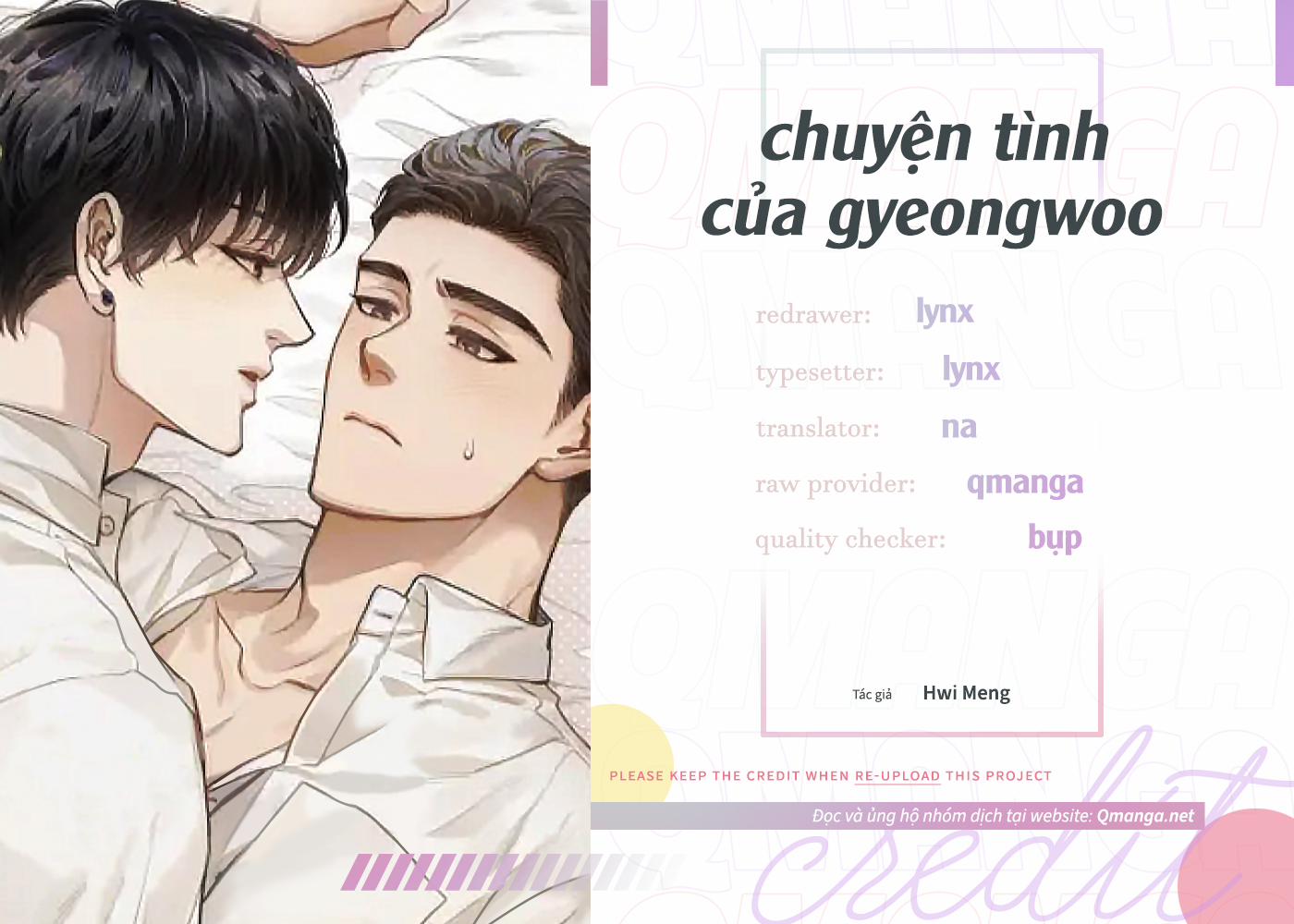 Chuyện Tình Của Gyeongwoo 3 trang 0
