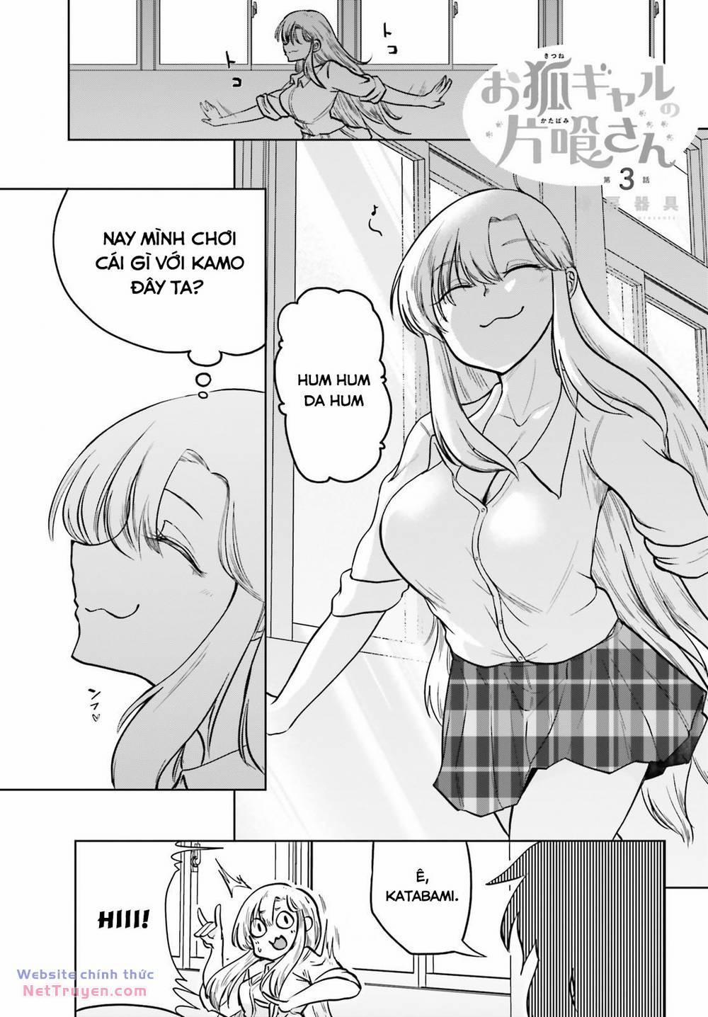 Cô Nàng Hồ Ly Katabami-San 3 trang 1