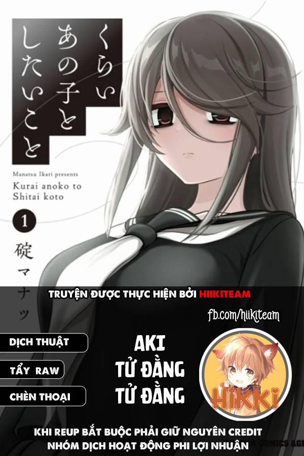 Cô Nàng U Ám Cùng Lớp Của Tôi 3 trang 0