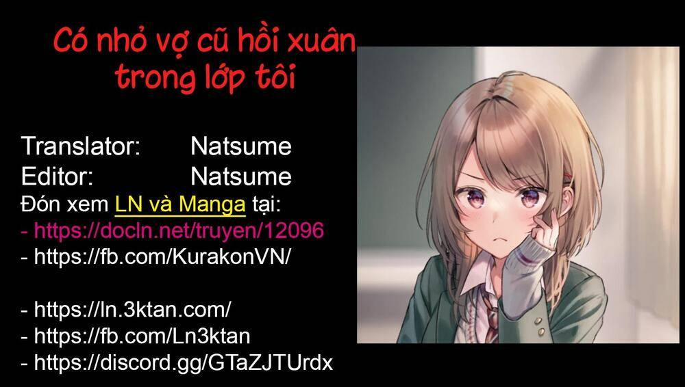 Có Nhỏ Vợ Cũ Hồi Xuân Trong Lớp Tôi 1 trang 1