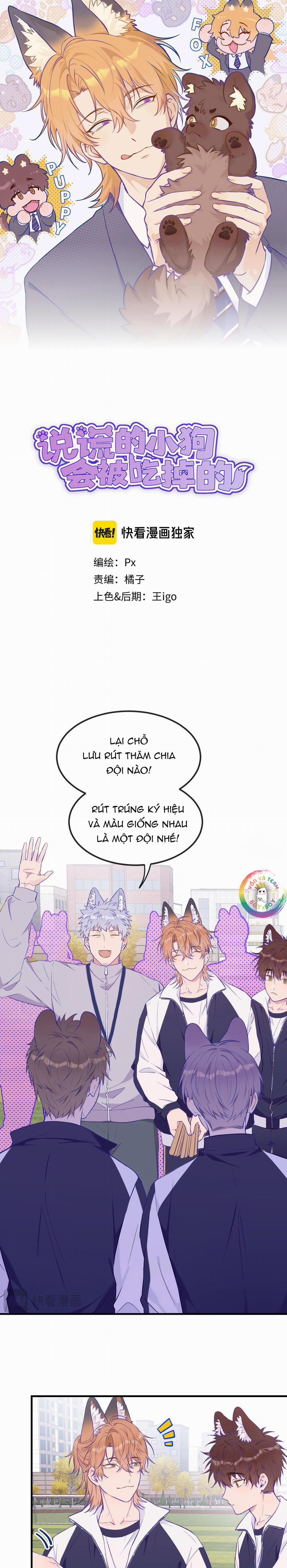 Cún Con Nói Dối Sẽ Bị Ăn Thịt 28 trang 1