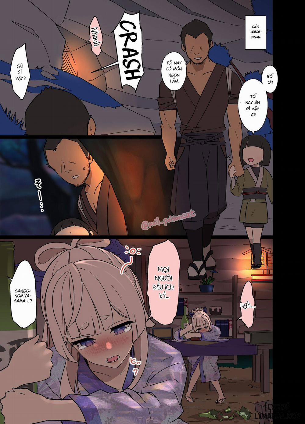 Deisui Shita Sangonomiya Kokomi ni Warui Koto o Suru Hanashi Oneshot trang 0
