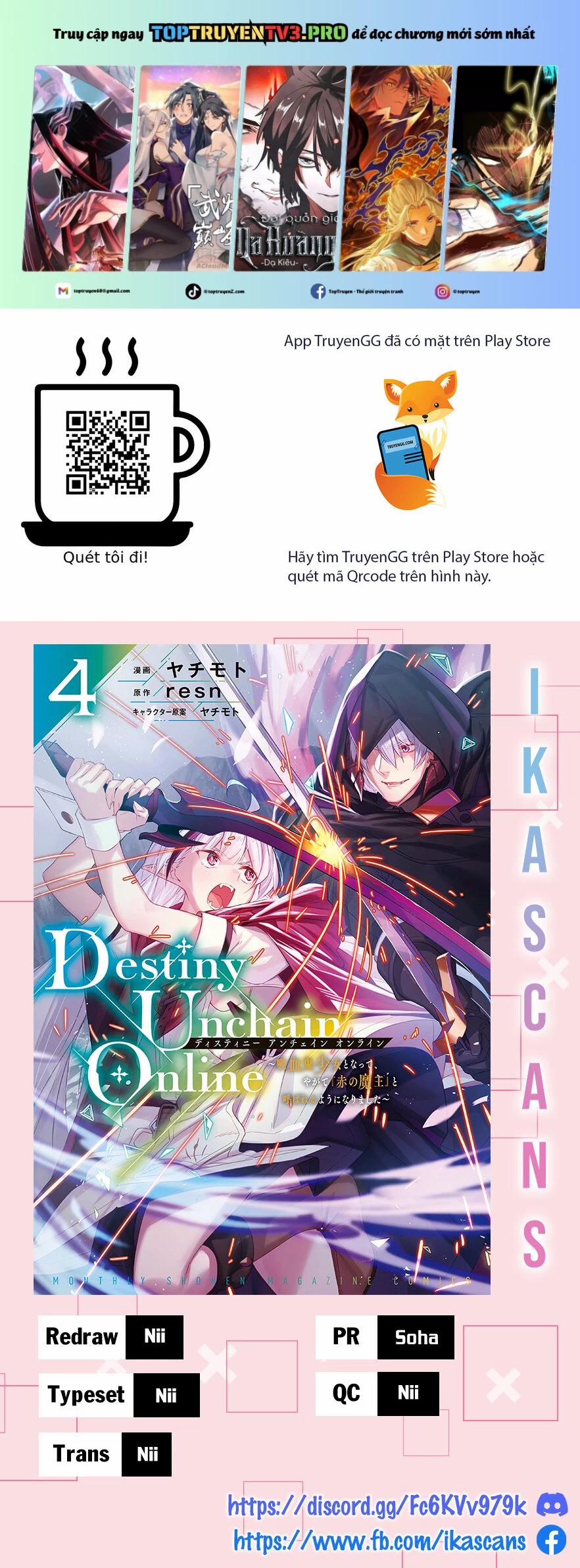 Destiny Unchain Online 30 trang 0