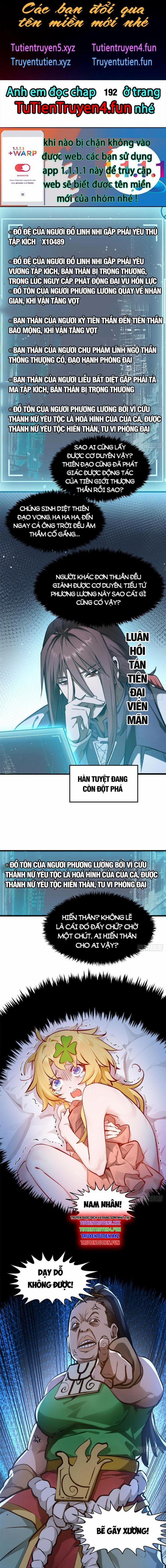 Đỉnh Cấp Khí Vận, Lặng Lẽ Tu Luyện Ngàn Năm 193 trang 1