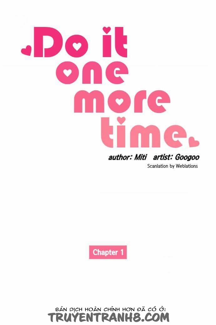 Do It One More Time 0 trang 1