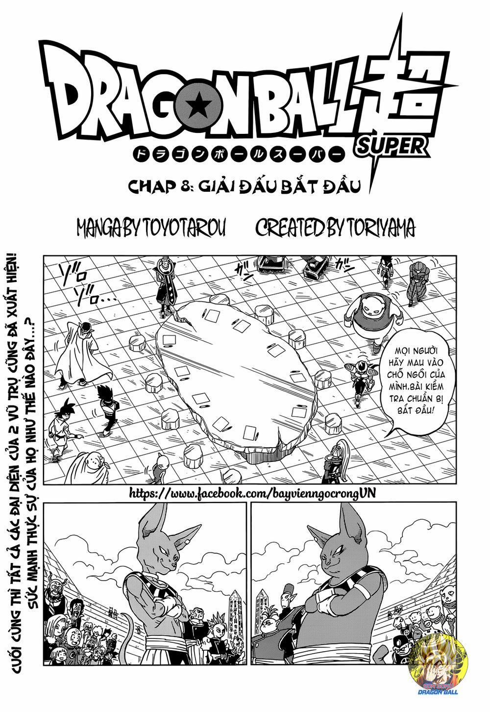 Dragon Ball Super 8 trang 0