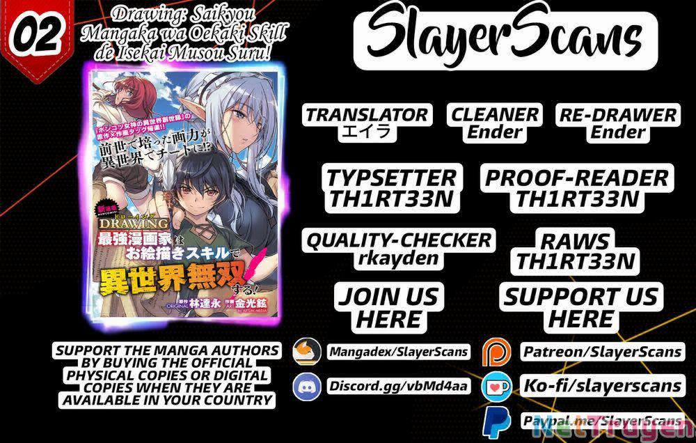 Drawing: Saikyou Mangaka Wa Oekaki Skill De Isekai Musou Suru! 2.1 trang 1
